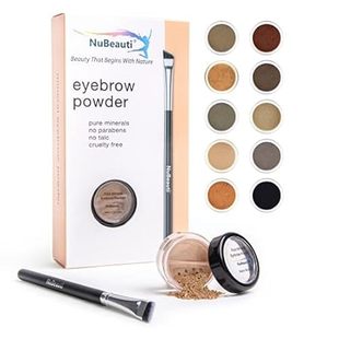 Mineral Eyebrow Powder by NuBeauti - Natural Brow Makeup