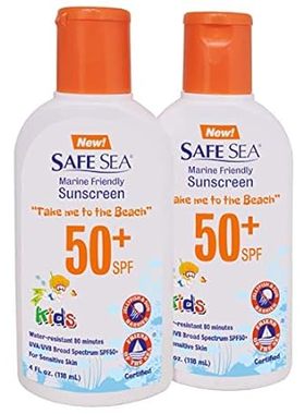 Safe Sea SPF50+ Kids sunscreen - Jellyfish and Sea lice p