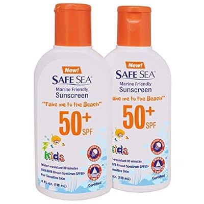 Safe Sea SPF50+ Kids sunscreen - Jellyfish and Sea lice p