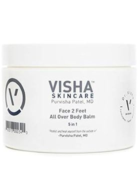 Visha Skincare Face 2 Feet 5 in 1 All Over Body Balm， Moi