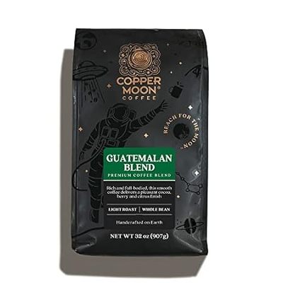 Copper Moon Guatemalan Antigua Blend， Light Roast Coffee