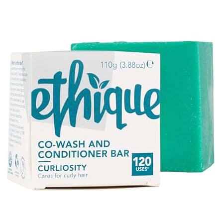 Ethique Curl Conditioner Bar for for Thick， Curly Hair -