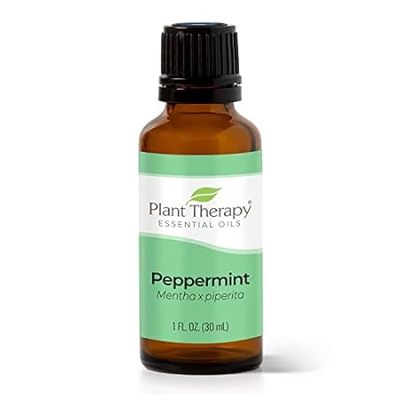 Plant Therapy Peppermint Essential Oil 30 mL (1 oz) 100%