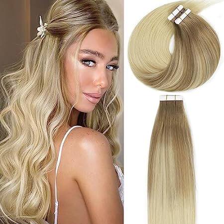 Lacerhair Natural Hair Remy Tape in Human Hair Extensions
