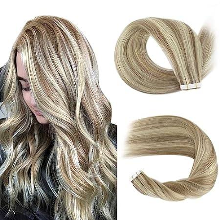 Sassina 22 Inch Remy Tape in Human Hair Extensions 50 Gra