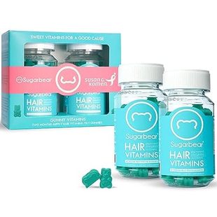 Sugarbear Hair Vegan Vitamin Gummies for Luscious Hair wi