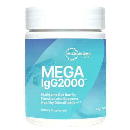 Microbiome Labs Mega IgG2000 - Immunoglobulin Supplement