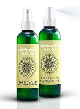 2x Large White Sage Spray for Smudging - Sage Spray for C