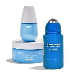 Bushbalm Ingrown Hair Routine - Roller Rescue， Nude Oil a