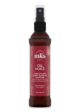 MKS eco Oil - Hair Styling Elixir - Moroccan Argan Oil， H