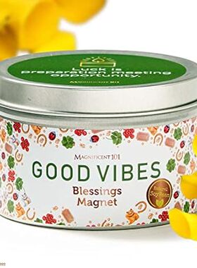 MAGNIFICENT 101 Good Vibes Aromatherapy Candle as Blessin
