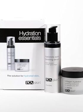 PCA SKIN Hydration Essentials Kit， Hyaluronic Acid Boosti