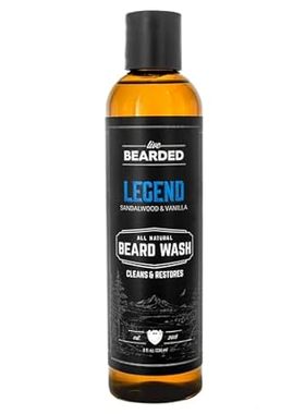 Live Bearded: Beard Wash - Legend - Beard and Face Wash -