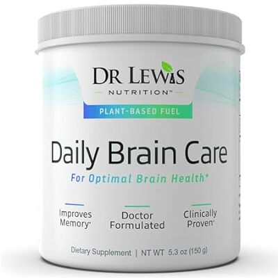 Daily Brain Care， Brain Booster Supplement Powder， Brain