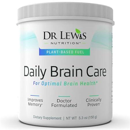 Daily Brain Care， Brain Booster Supplement Powder， Brain