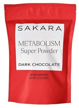 SAKARA Metabolism Super Powder， 30 Servings - Metabolism