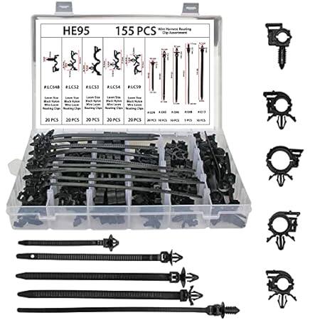Auto Clips Car Wire Harness Routing Assortment Universal