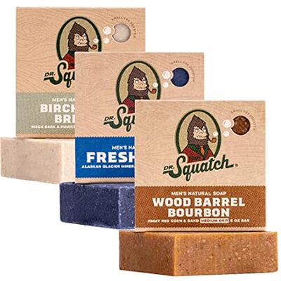 Dr. Squatch Men's Natural Bar Soap from Moisturizing Soap