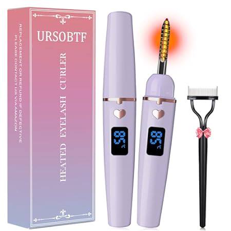 Heated Eyelash Curlers， Heated Lash Curler Type C Recharg