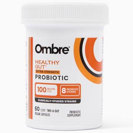 Ombre Healthy Gut Probiotics for Digestive Health， Promot