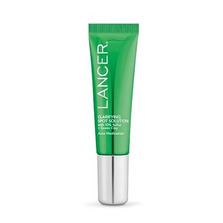 Lancer Skincare Clarifying Detox Mask， Green Clay Mask wi
