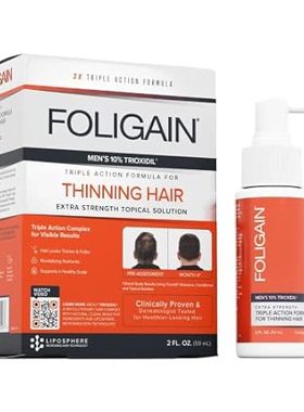 Foligain Triple Action Complete Volumizing Formula for Th