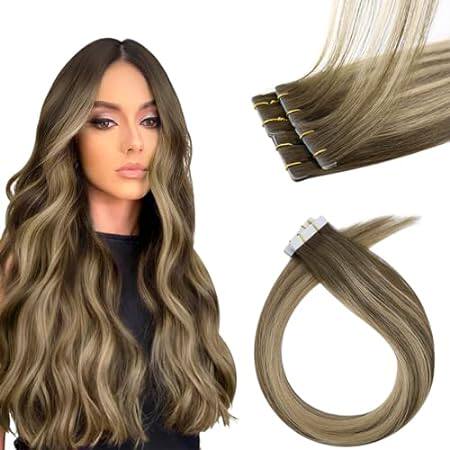 Ve Sunny Balayage Real Hair Tape in Extensions Human Hair