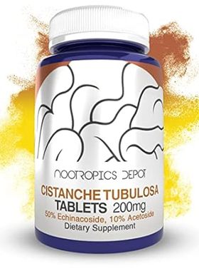Nootropics Depot Cistanche tubulosa Tablets | 200mg | 60