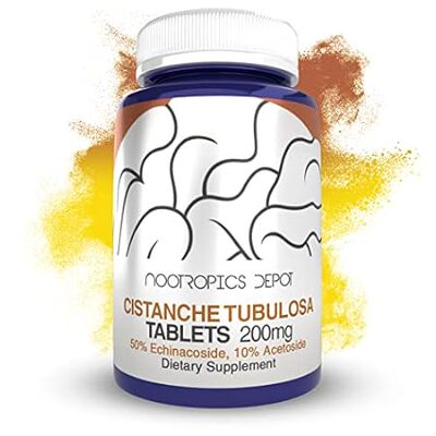 Nootropics Depot Cistanche tubulosa Tablets | 200mg | 60