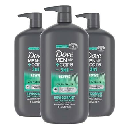 DOVE MEN + CARE Body and Face Wash Invigorating Revive 3N