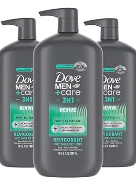 DOVE MEN + CARE Body and Face Wash Invigorating Revive 3N