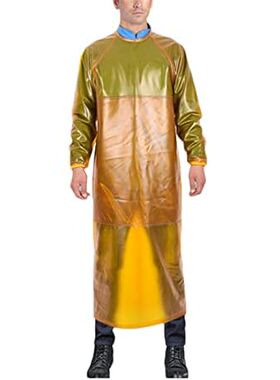 SUJAN Splash-Proof Overalls Elastic Cuff Acid Alkali Resi