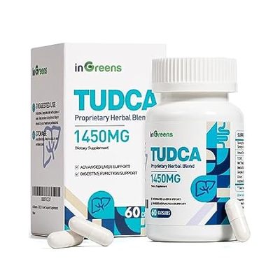 1450MG TUDCA Liver Supplement， Bile Salts Liver Support S