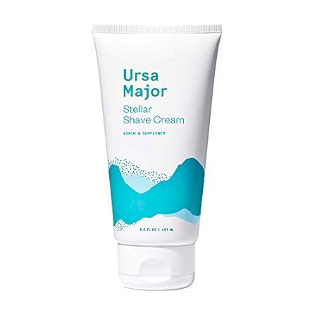 Ursa Major Natural Shave Cream | Non-irritating， Vegan an