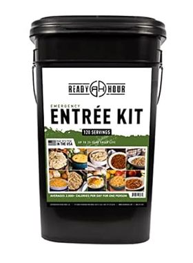 Ready Hour， Emergency Meal Entrées， Real Non-Perishable M