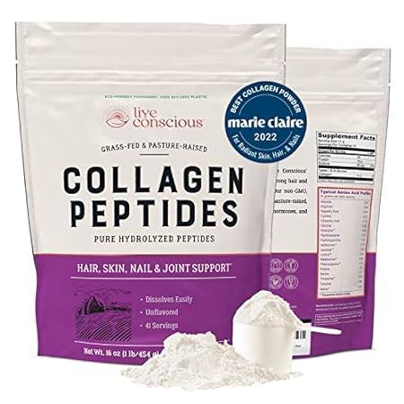 Collagen Peptides Powder - Naturally-Sourced Hydrolyzed C