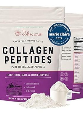 Collagen Peptides Powder - Naturally-Sourced Hydrolyzed C