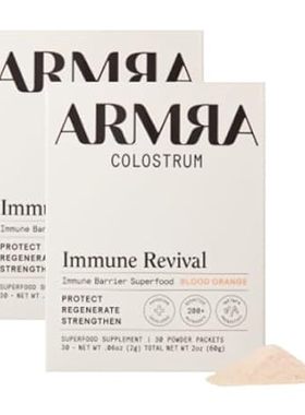 ARMRA Colostrum? Premium Powder， Grass Fed， Gut Health Bl