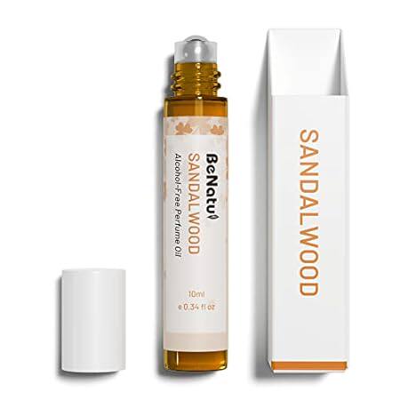 benatu Sandalwood Essential Oil Roll On Perfume for Women