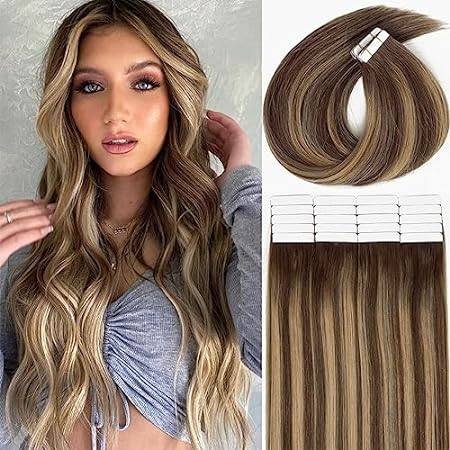 Lacer Tape in Human Hair Extensions Tape in Natural Hair