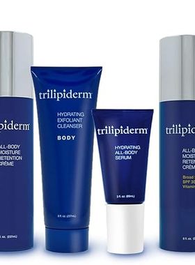 Trilipiderm Essential Body Regimen Bundle – 4 Simple Step