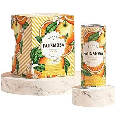FAUXMOSA Alcohol-Free Mimosas | Best Premium Non-Alcoholi