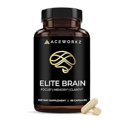 ACEWORKZ Elite Brain - Nootropic Brain Supplement for Foc