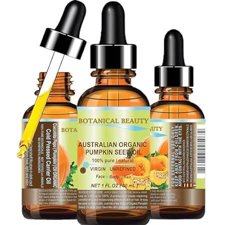 ORGANIC PUMPKIN SEED OIL Australian. 100% Pure/Natural/Un