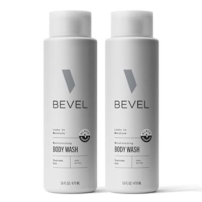 Bevel Moisturizing Body Wash for Men - Supreme Oak Scent