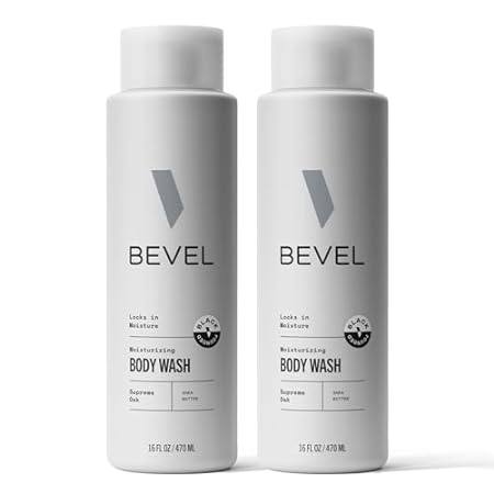 Bevel Moisturizing Body Wash for Men - Supreme Oak Scent