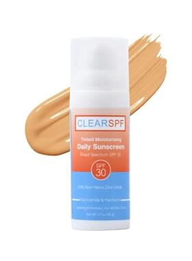 ClearSPF Daily Moisturizing Sunscreen (Tinted) - Exp 03/2025