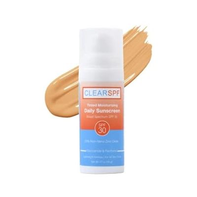 ClearSPF Daily Moisturizing Sunscreen (Tinted) - Exp 03/2025