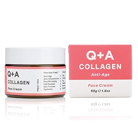 Q+A Collagen Face Cream. A vegetarian， seaweed derived Co