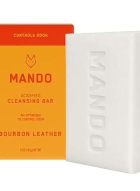 Mando Acidified Cleansing Bar - 24-Hour Odor Control - Re